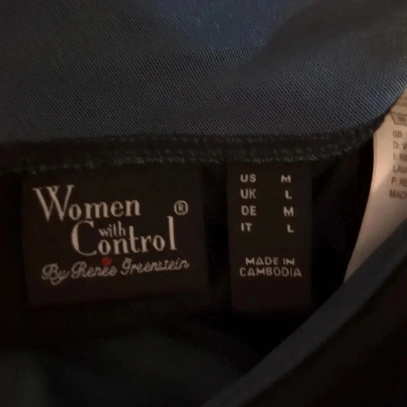 Women with Control Regular Tummy Control Cotton Jersey Leggings - Picture 10 of 10